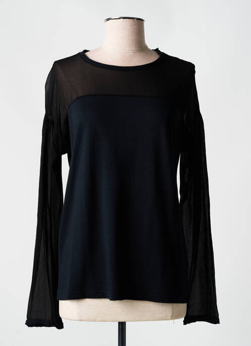 T-shirt manches longues manches longues noir DEHA femme