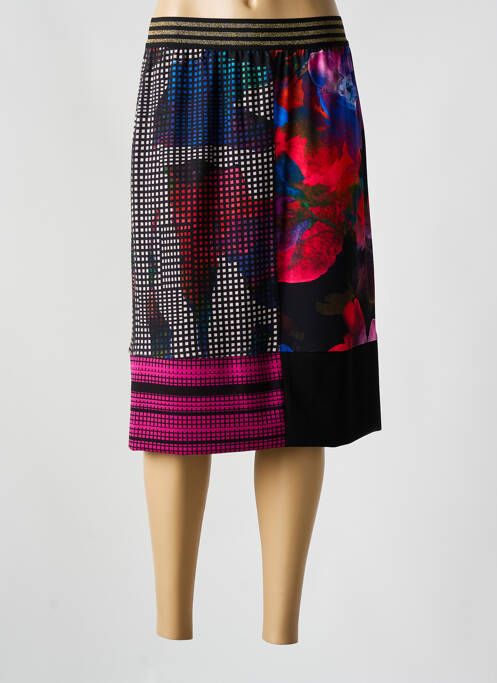 Jupe mi-longue noir EROKE pour femme