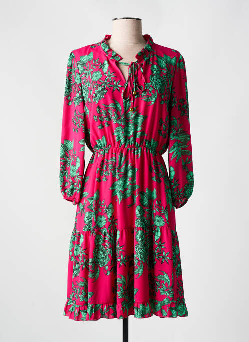 Robe courte rose BATIDA pour femme