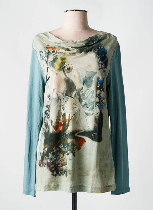 T-shirt bleu SANDWICH pour femme