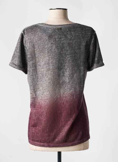 T-shirt gris HUIT SIX SEPT pour femme