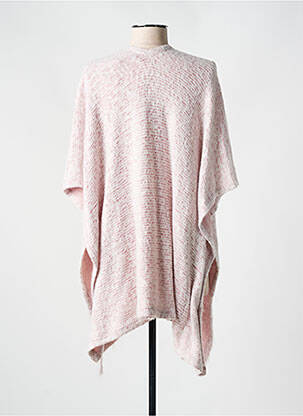 Poncho coupe ample blanc JUST WHITE femme