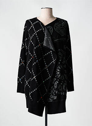 Gilet manches longues manches longues noir DESIGUAL femme
