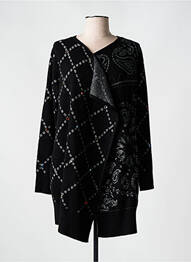 Gilet manches longues manches longues noir DESIGUAL femme