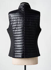 Gilet sans manche noir JUST WHITE pour femme seconde vue