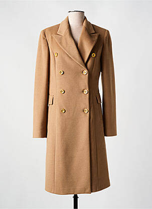 Manteau long marron XT STUDIO pour femme