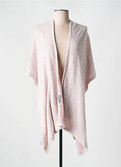 Poncho blanc JUST WHITE pour femme seconde vue