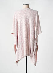 Poncho blanc JUST WHITE pour femme seconde vue