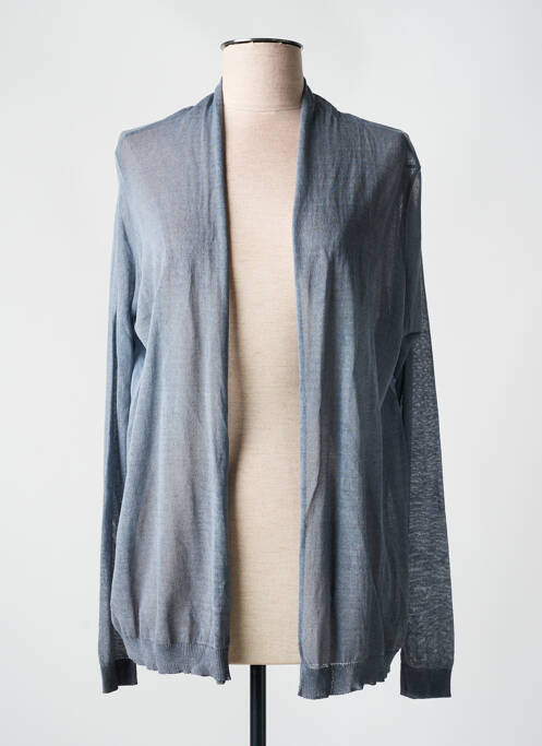 Gilet manches longues gris SO SOON pour femme