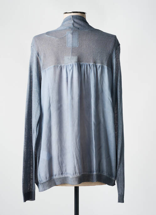 Gilet manches longues gris SO SOON pour femme