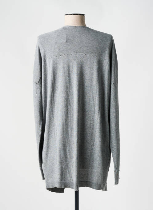 Gilet manches longues gris YERSE pour femme