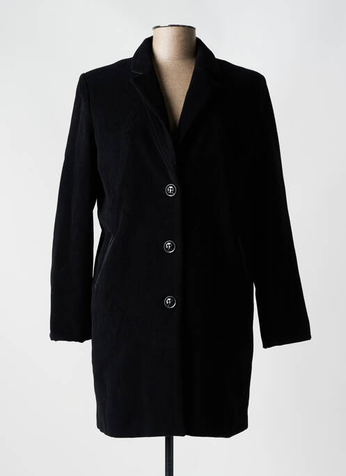 Manteau court noir ANNE KELLY pour femme