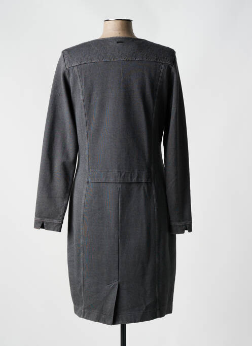 Robe mi-longue gris SANDWICH pour femme
