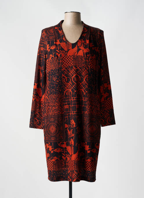 Robe mi-longue noir EROKE pour femme