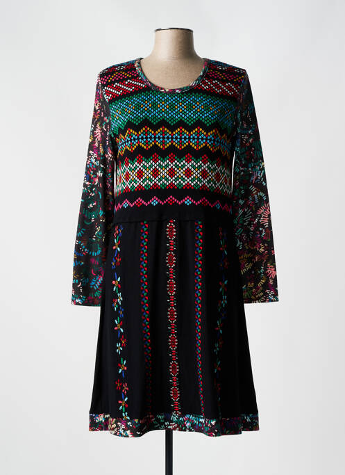 Robe mi-longue noir OLIVIER PHILIPS pour femme