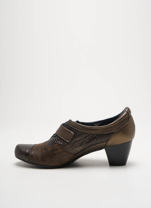 Derbies marron INEA pour femme