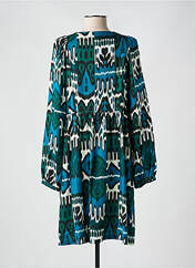 Robe courte bleu LA FEE MARABOUTEE pour femme seconde vue