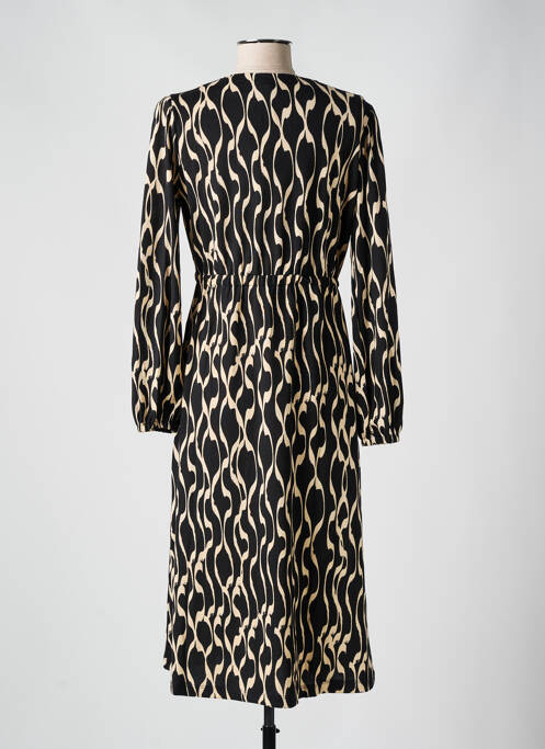 Robe mi-longue noir SURKANA pour femme