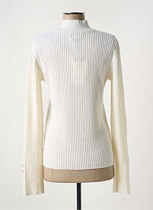 Pull manches longues manches longues blanc FREEMAN T.PORTER homme