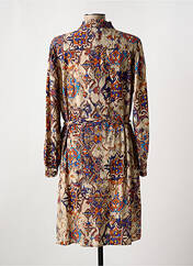 Robe mi-longue beige LA FEE MARABOUTEE pour femme seconde vue