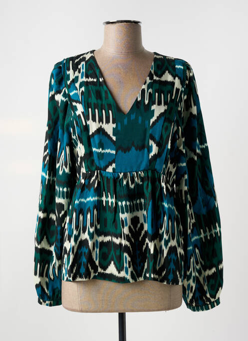 Blouse vert LA FEE MARABOUTEE pour femme