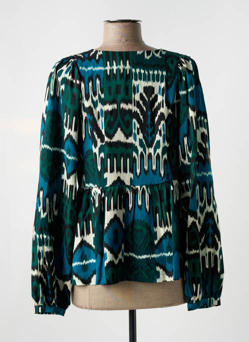 Blouse vert LA FEE MARABOUTEE pour femme