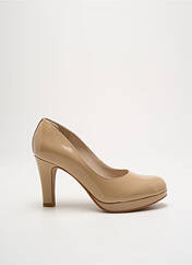 Escarpins beige CLARKS pour femme seconde vue