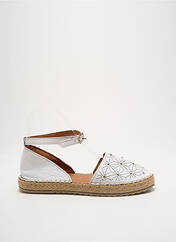 Espadrilles blanc ELUE PAR NOUS pour femme seconde vue