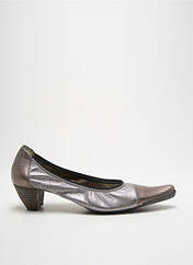 Escarpins argent MYMA pour femme seconde vue