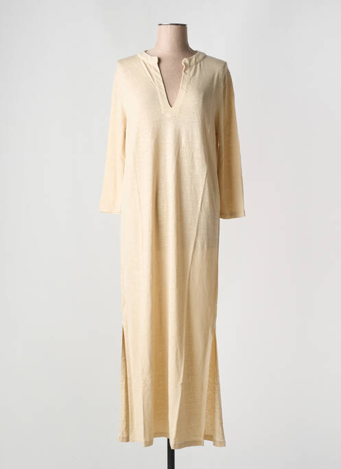 Robe longue beige TANIT CODE pour femme