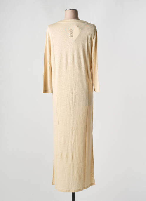 Robe longue beige TANIT CODE pour femme