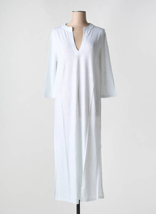 Robe longue blanc TANIT CODE pour femme