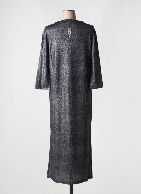 Robe longue noir TANIT CODE pour femme