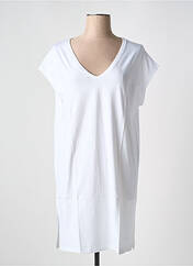 Robe mi-longue blanc TANIT CODE pour femme seconde vue