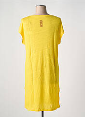 Robe mi-longue jaune TANIT CODE pour femme seconde vue