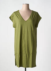 Robe mi-longue vert TANIT CODE pour femme seconde vue