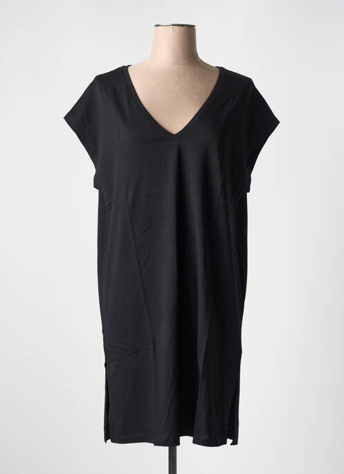 Robe mi-longue noir TANIT CODE pour femme