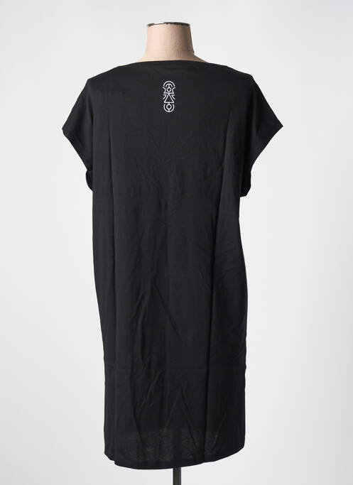 Robe mi-longue noir TANIT CODE pour femme