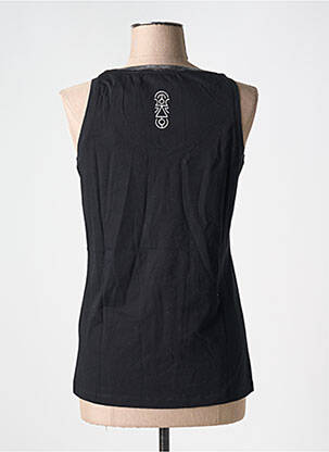 Débardeur stretch sans manche noir TANIT CODE femme