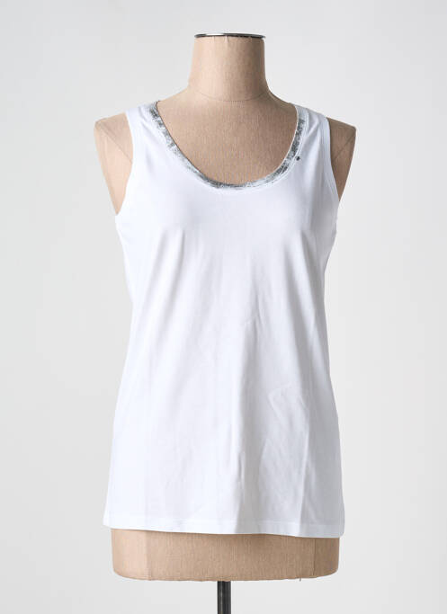 Débardeur blanc TANIT CODE pour femme