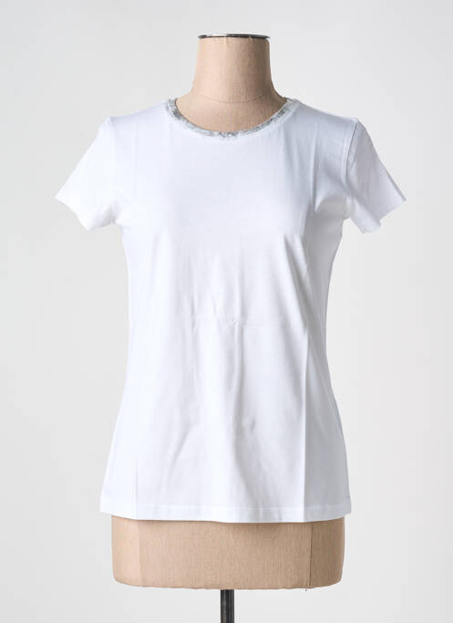 T-shirt blanc TANIT CODE pour femme