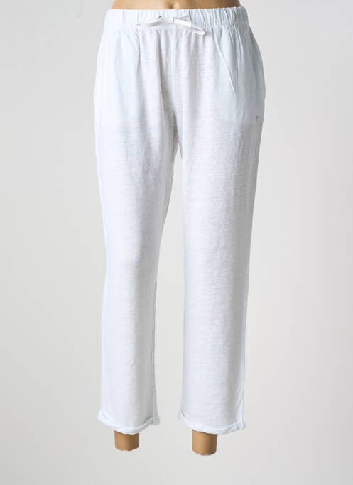 Pantalon droit blanc TANIT CODE pour femme