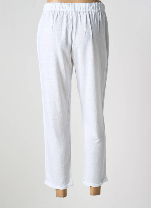 Pantalon droit blanc TANIT CODE pour femme