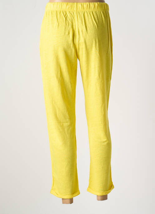 Pantalon droit jaune TANIT CODE pour femme