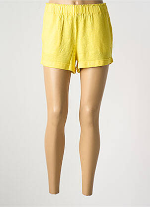 Short taille normale taille normale jaune TANIT CODE femme