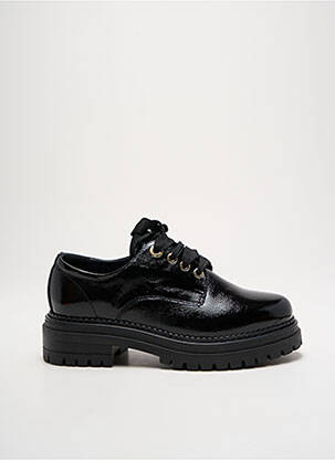 Derbies effet froissé talon de 4 à 6cm noir NERO GIARDINI femme