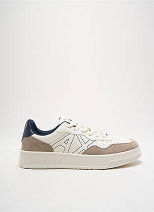 Baskets blanc ARMANI EXCHANGE pour homme