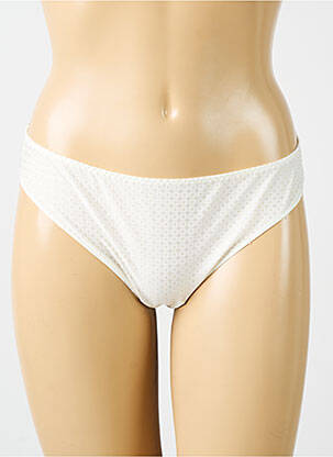 Culotte effet matière satinée beige ANTIGEL femme