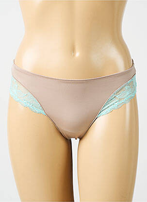 Culotte tissage dentelle vert ANDRES SARDA femme