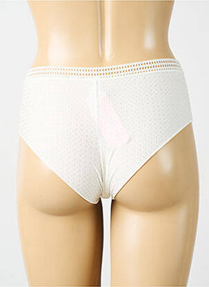 Shorty effet matière satinée beige ANTIGEL femme